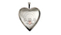 Silver Claddagh Locket