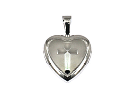 Cross Holy Communion Locket