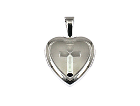 Cross Holy Communion Locket