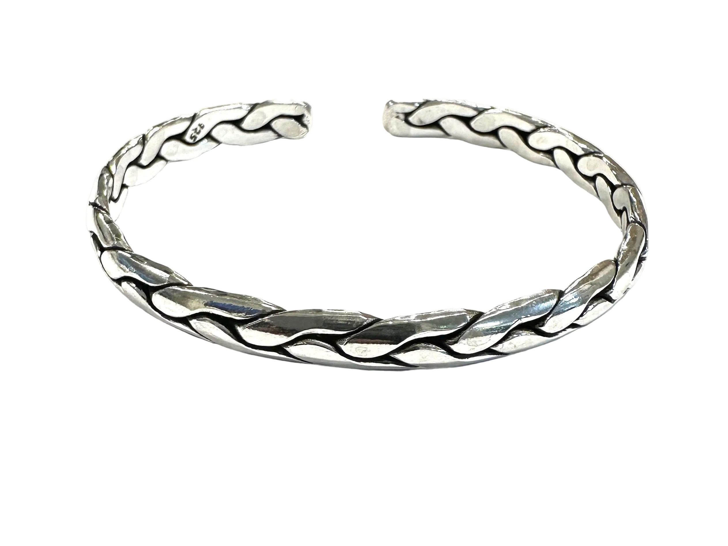 Silver Cuff Design Bangle