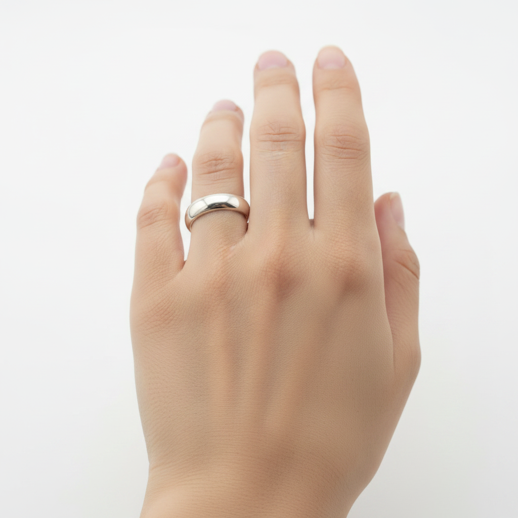 Silver Ring 6MM.