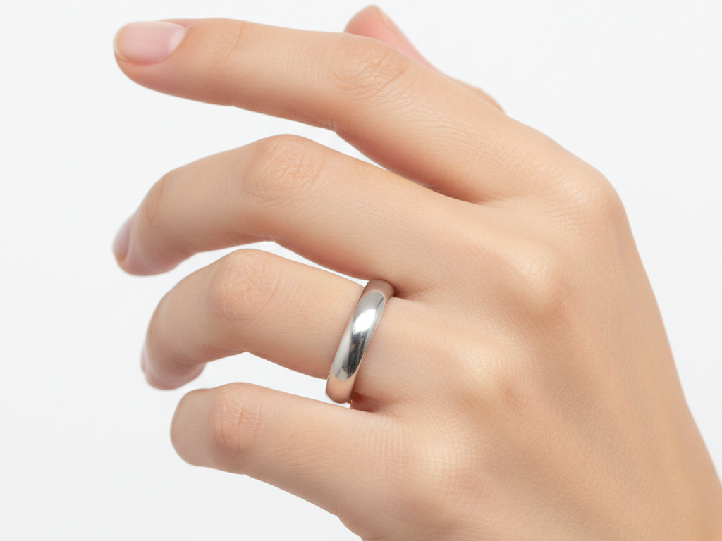 Silver Ring 5MM.
