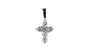 Silver Cz Cross Pendant