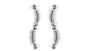A White Cubic Zirconia Earring