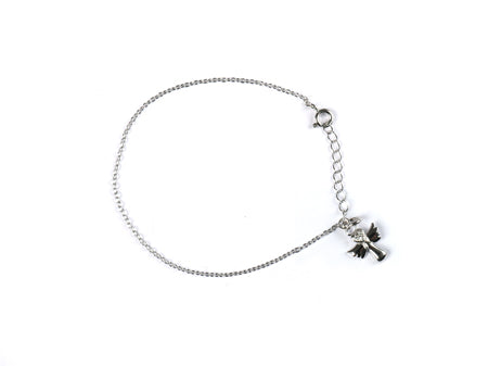 Holy Communion Silver Angel  Bracelet