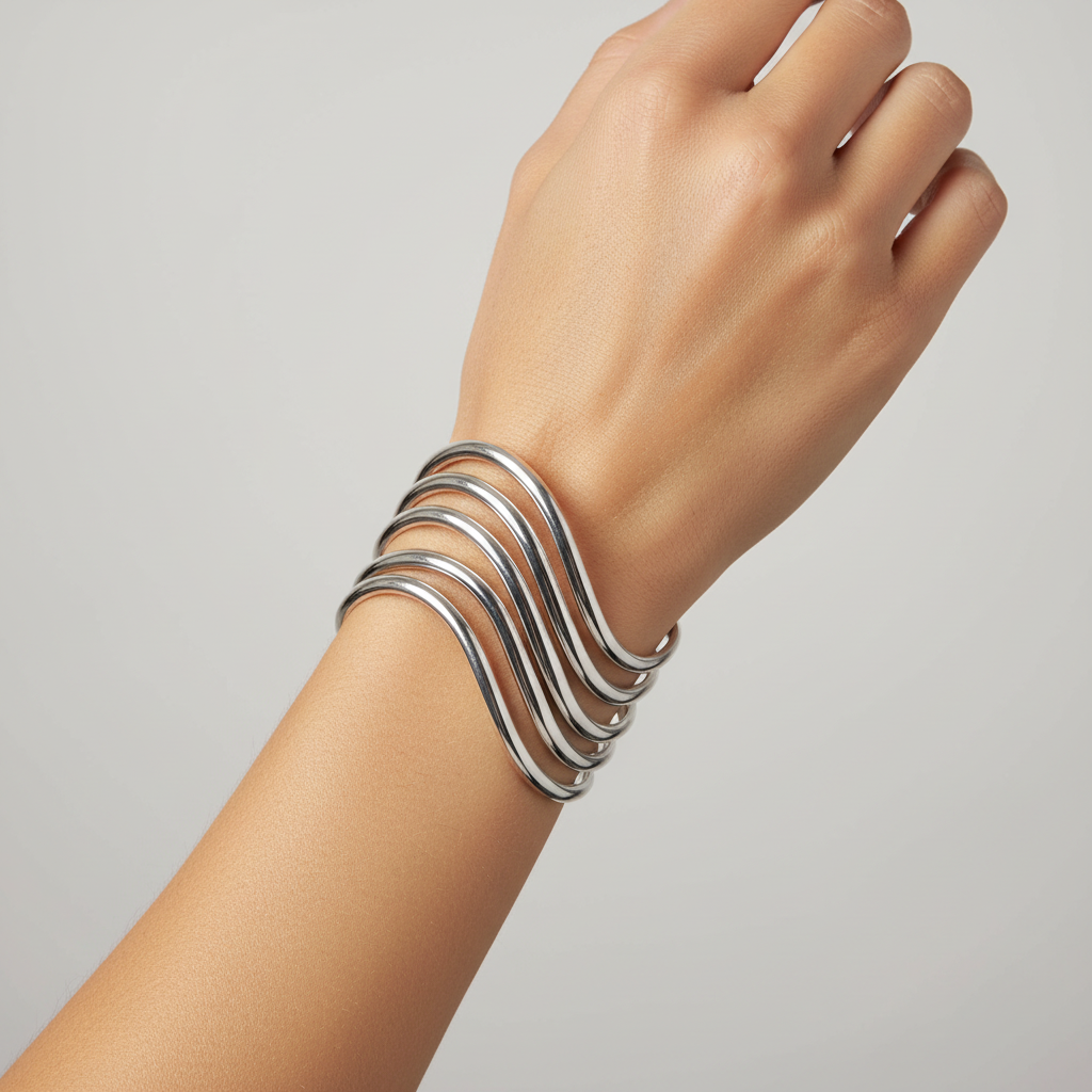 Simply Silver Bangle