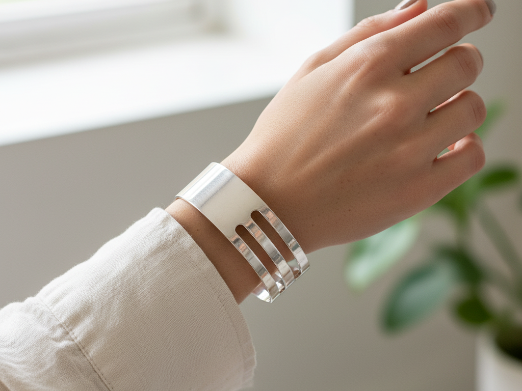 Simply Silver Bangle