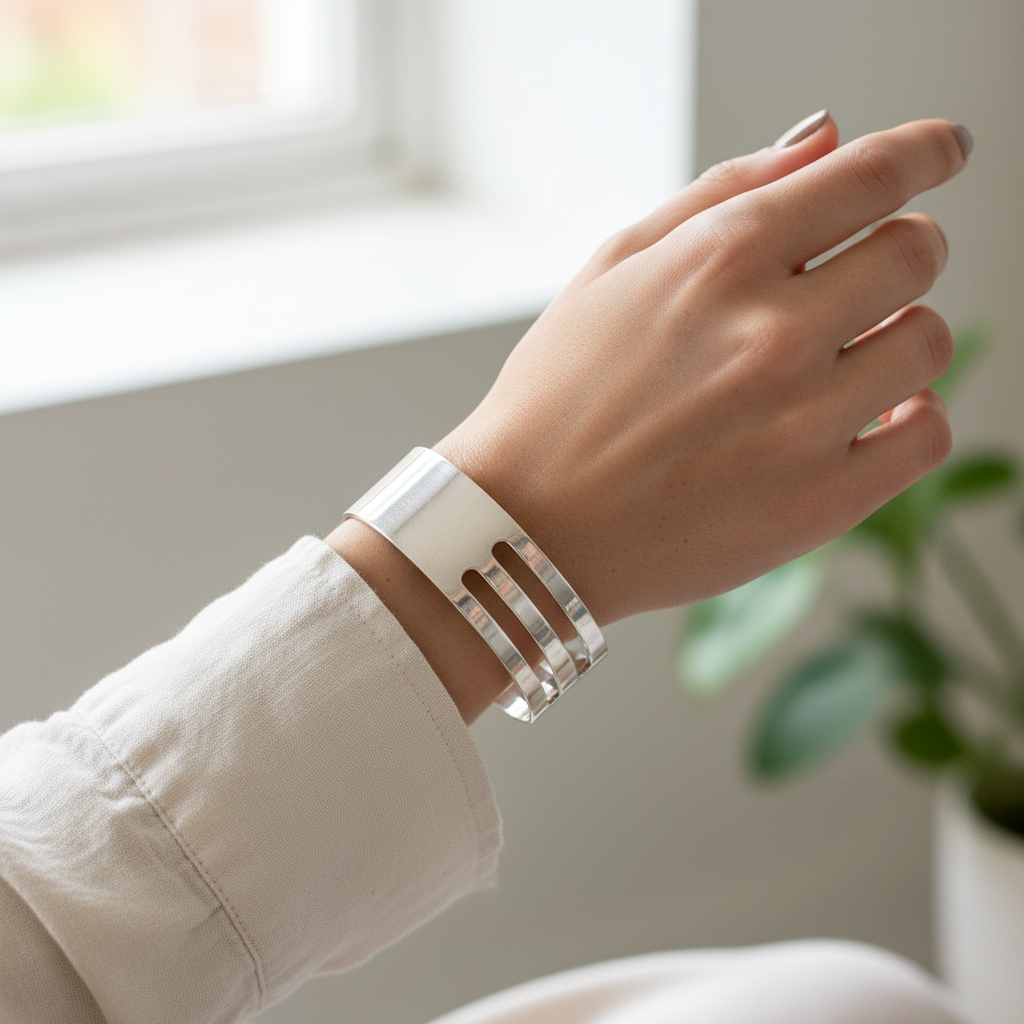 Simply Silver Bangle