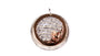 Claddagh Rose Plated Silver Pendant