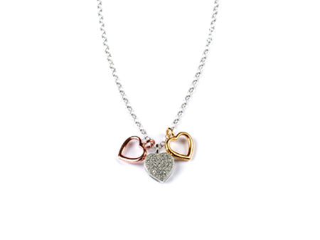 A Simply Silver Necklace.