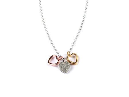 A Simply Silver Necklace.