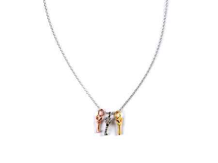 A Simply Silver Necklace.
