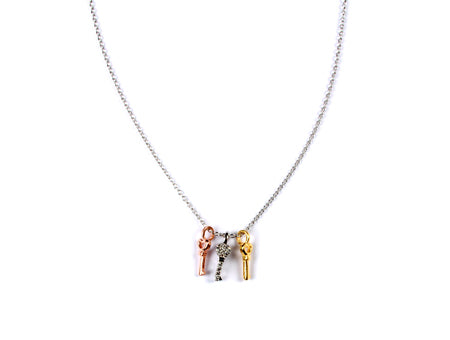 A Simply Silver Necklace.