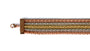 Silver with Multi Gold Plated Bracelet