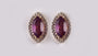 9 CT Yellow Gold Earring.