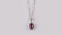 9 CT White Gold Amethyst Necklace