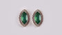9 CT White Gold Earring.