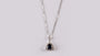 9 CT White Gold Sapphire Necklace