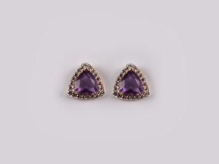 9 CT Yellow Gold Earring.