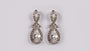 9 CT White Gold Earring.