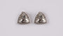 9 CT White Gold Earring.