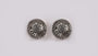 9 CT White Gold Earring.