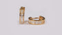 9 CT Yellow Gold Earring.