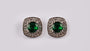 9 CT White Gold Earring.