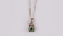 9 CT Yellow Gold Emerald Necklace