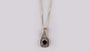 9 CT Yellow Gold Sapphire Necklace