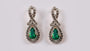 9 CT Yellow Gold Earring.