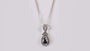 9 CT White Gold Sapphire Necklace