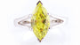 Peridot & White Cubic Zirconia Ring