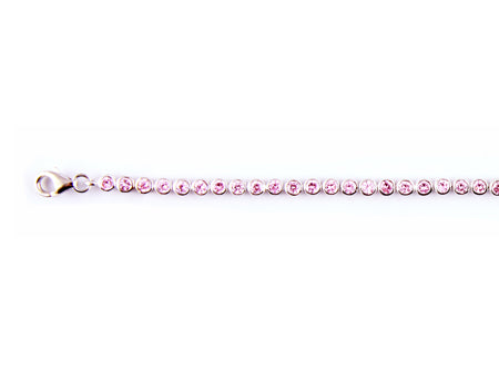 Pink Cubic Zirconia Bracelet