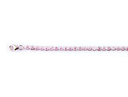 Pink Cubic Zirconia Bracelet