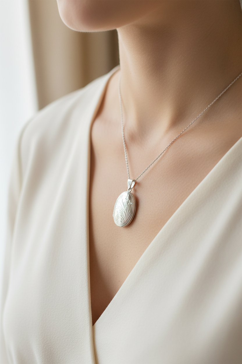 Simply Silver Locket