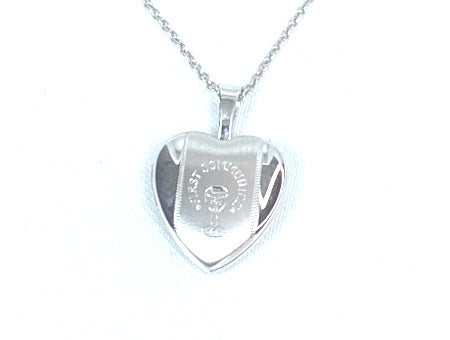 Chalice Holy Communion Locket Chained and Boxed.