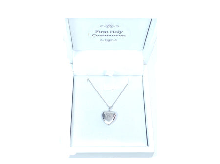 Chalice Holy Communion Locket Chained and Boxed.