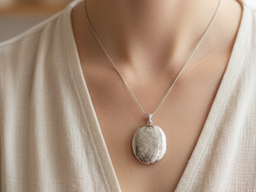 Simply Silver Locket