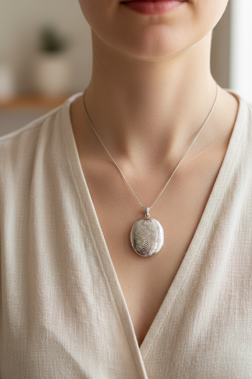 Simply Silver Locket