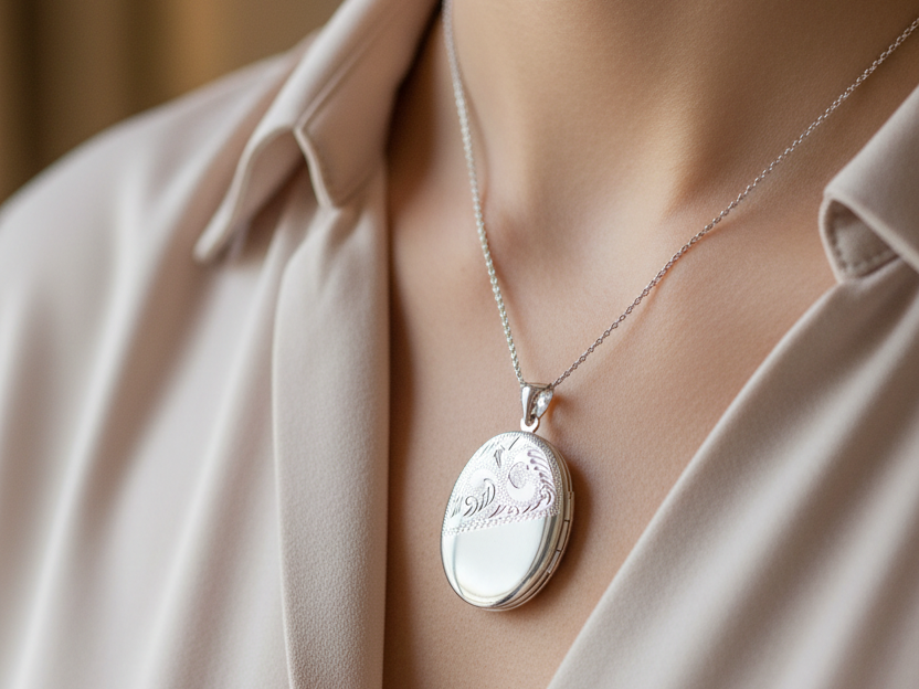 Simply Silver Locket
