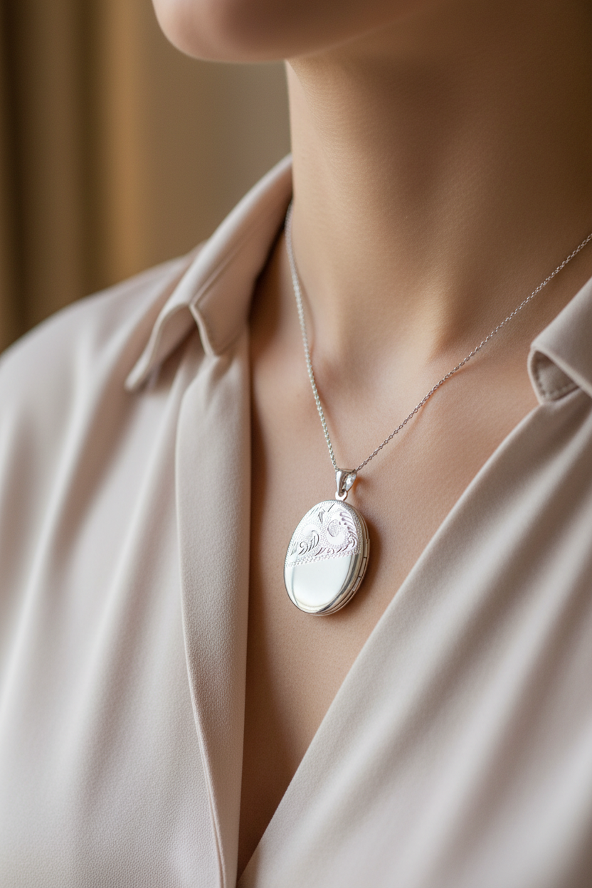 Simply Silver Locket