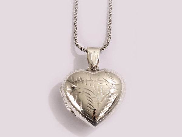 Simply Silver Locket Chained