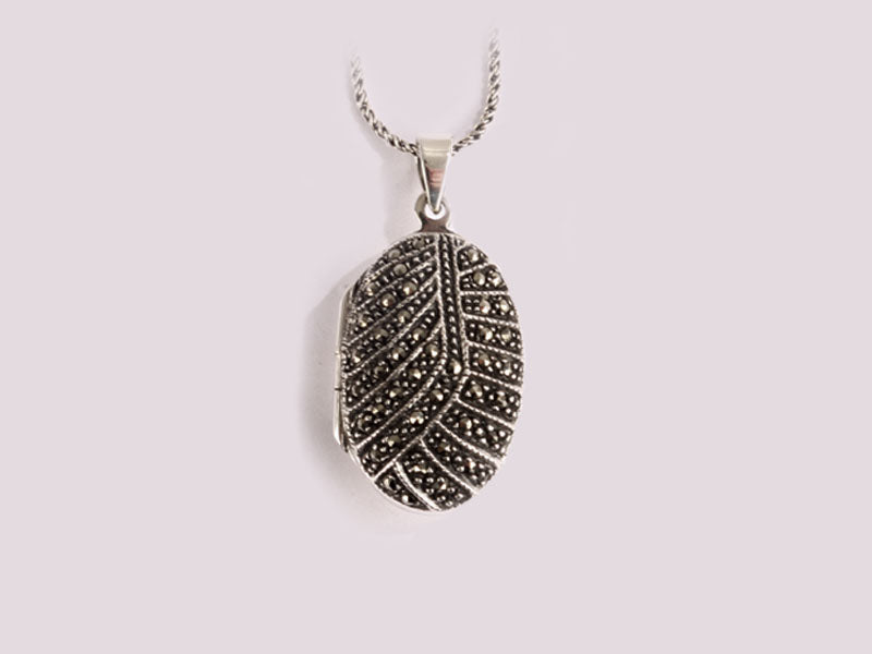 Marcasite Locket