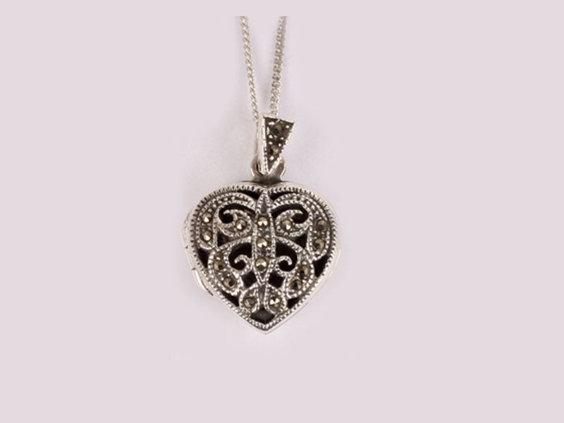 Marcasite Locket