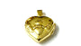 Silver with Yellow plating Claddagh Locket