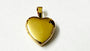 12 mm Plain Heart 9 Ct Gold Plated Silver Locket