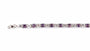 Amethyst Cubic Zirconia  Bracelet