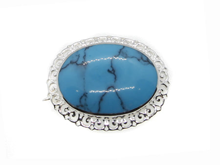 Torquoise Stone Brooche