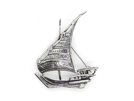 Simply Silver Brooch